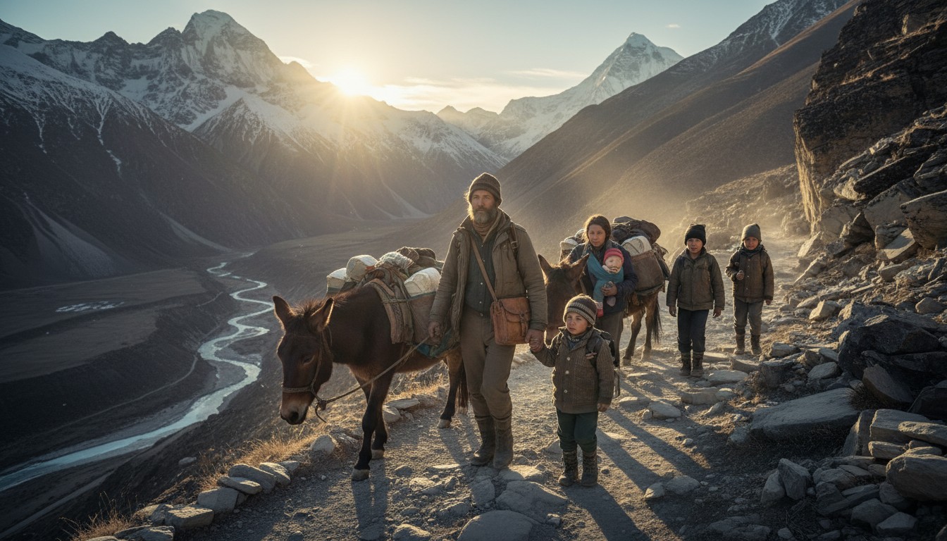 Victor Plymire z Tybetu